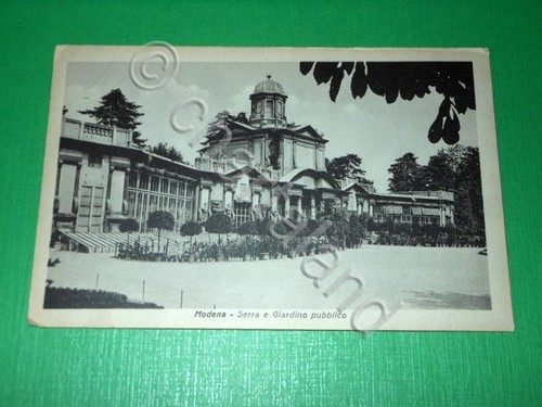 Postcard modena greenhouse - modena,